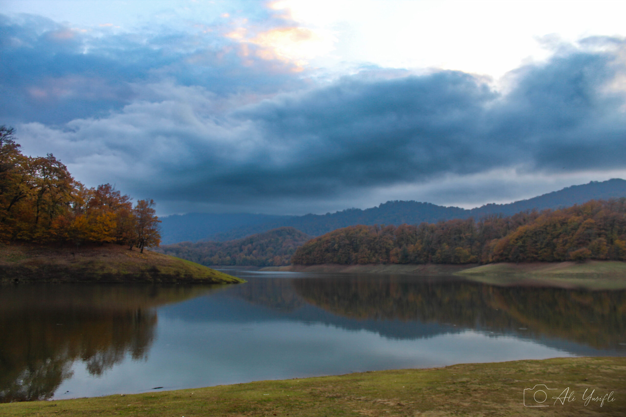 Khanbulan Reservoir in November