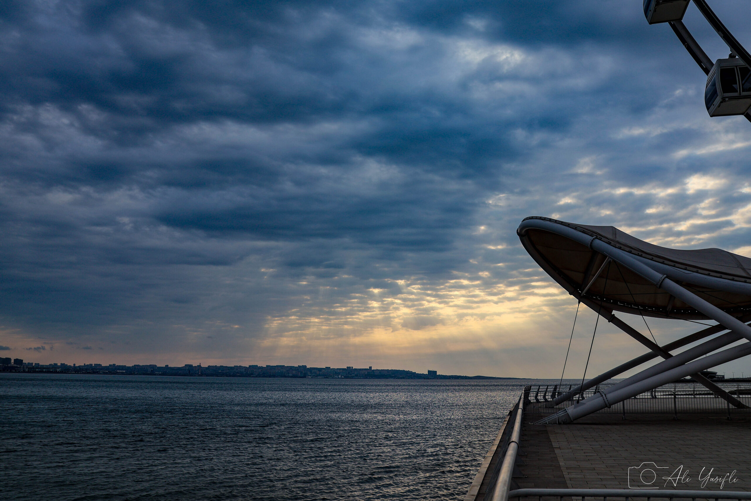 Cloudy Sunrise in Baku