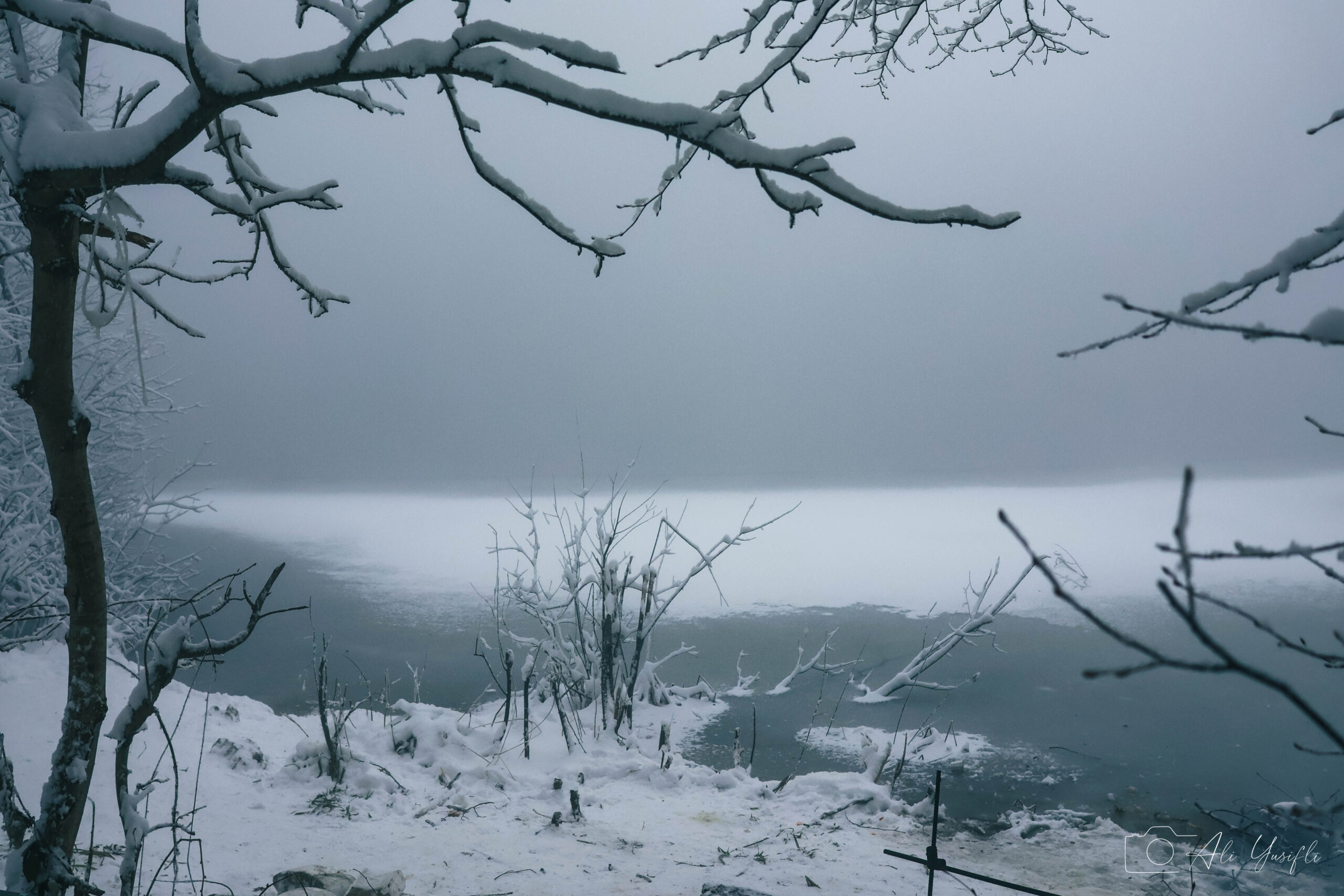 Frozen Ambil Lake