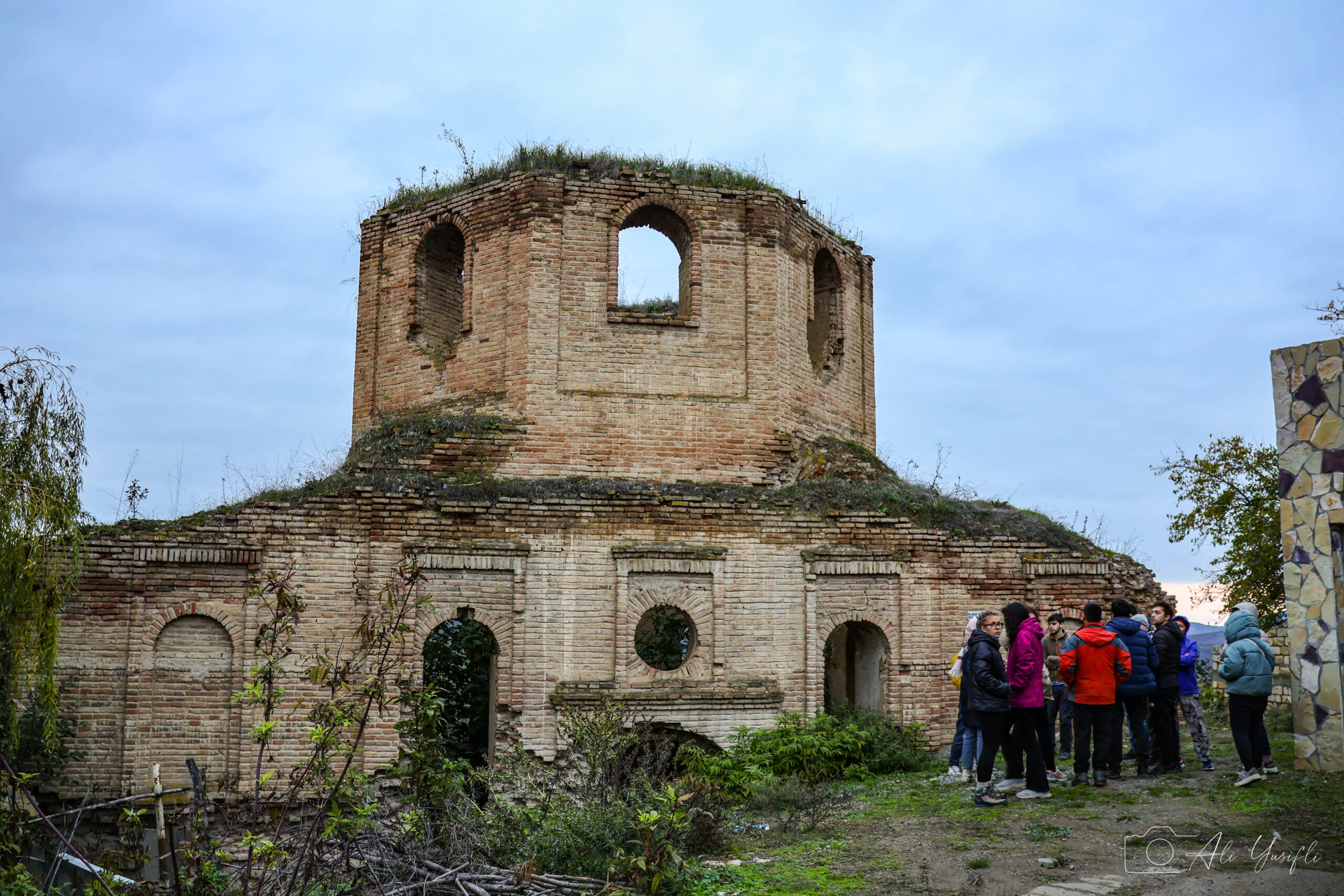 The old Albanian church of Kilvar, Shabran